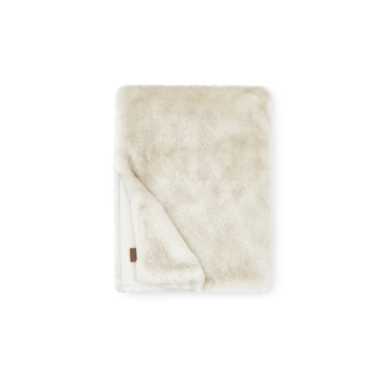 UGG Firn Fur Throw Blanket | Wayfair